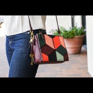 Small Patchwork Crossbody Bag